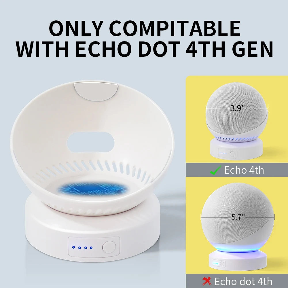 Echo Dot Battery Base (Portable Charger, 4th/5th Gen)