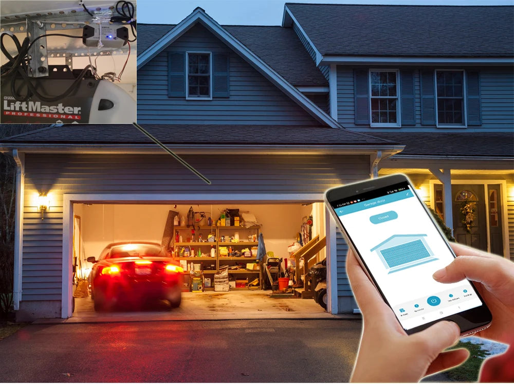 Smart Garage Door Opener Controller