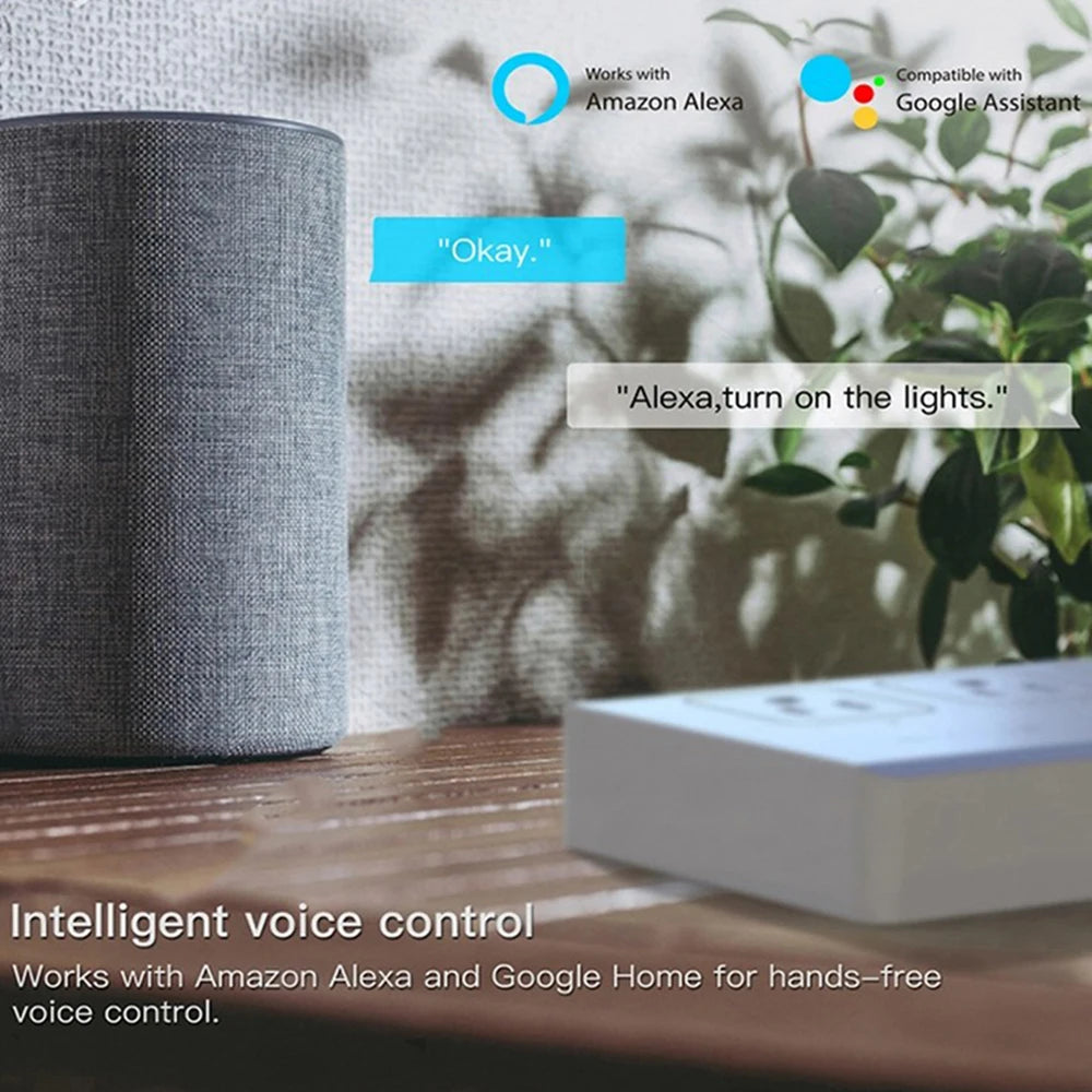 Smart WiFi/Zigbee/Matter Power Strip with 20W USB-C (Surge Protector)