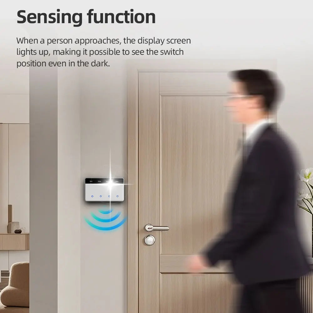 Zigbee Touchscreen Smart Light Switch