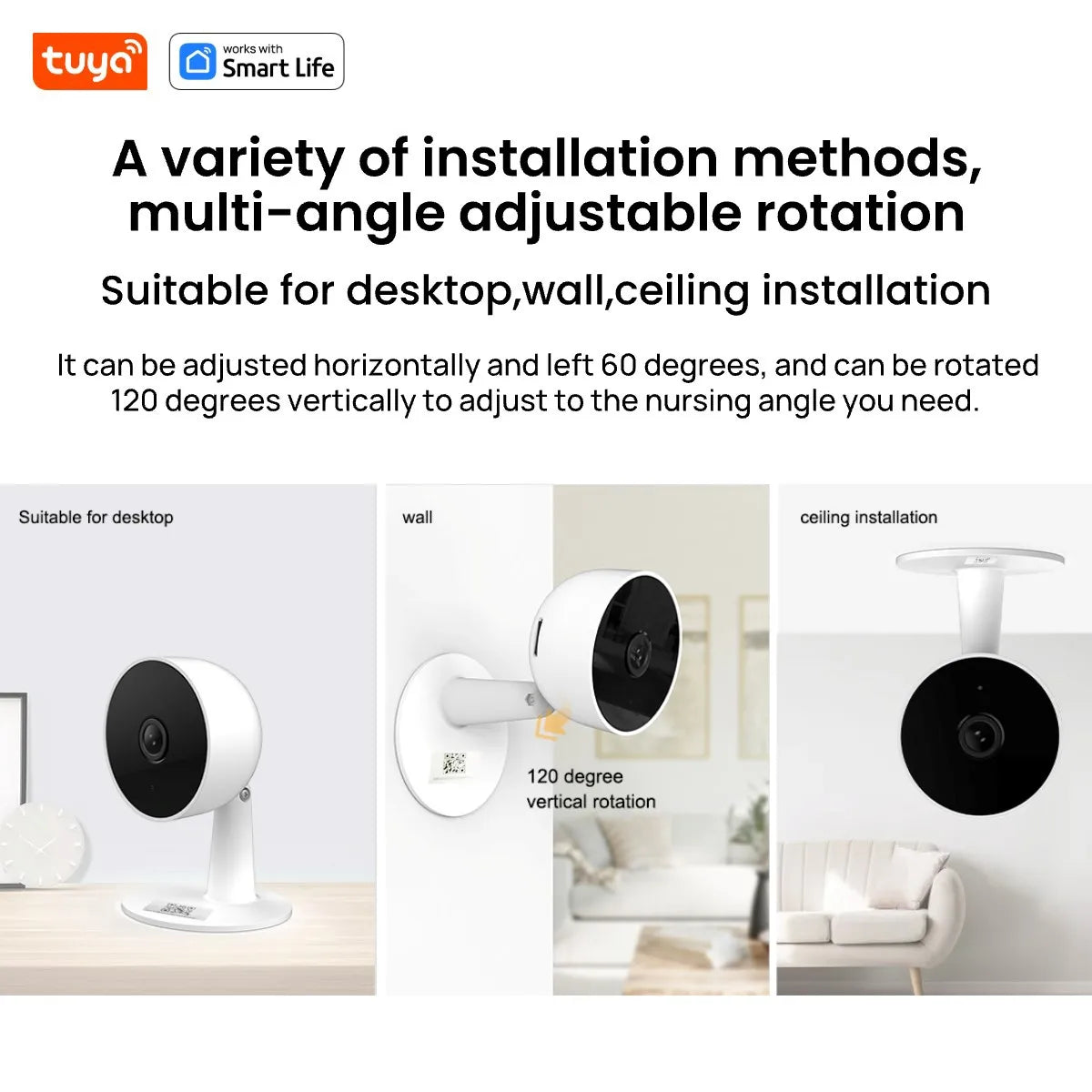 1080p WiFi Security Camera with 2-Way Audio