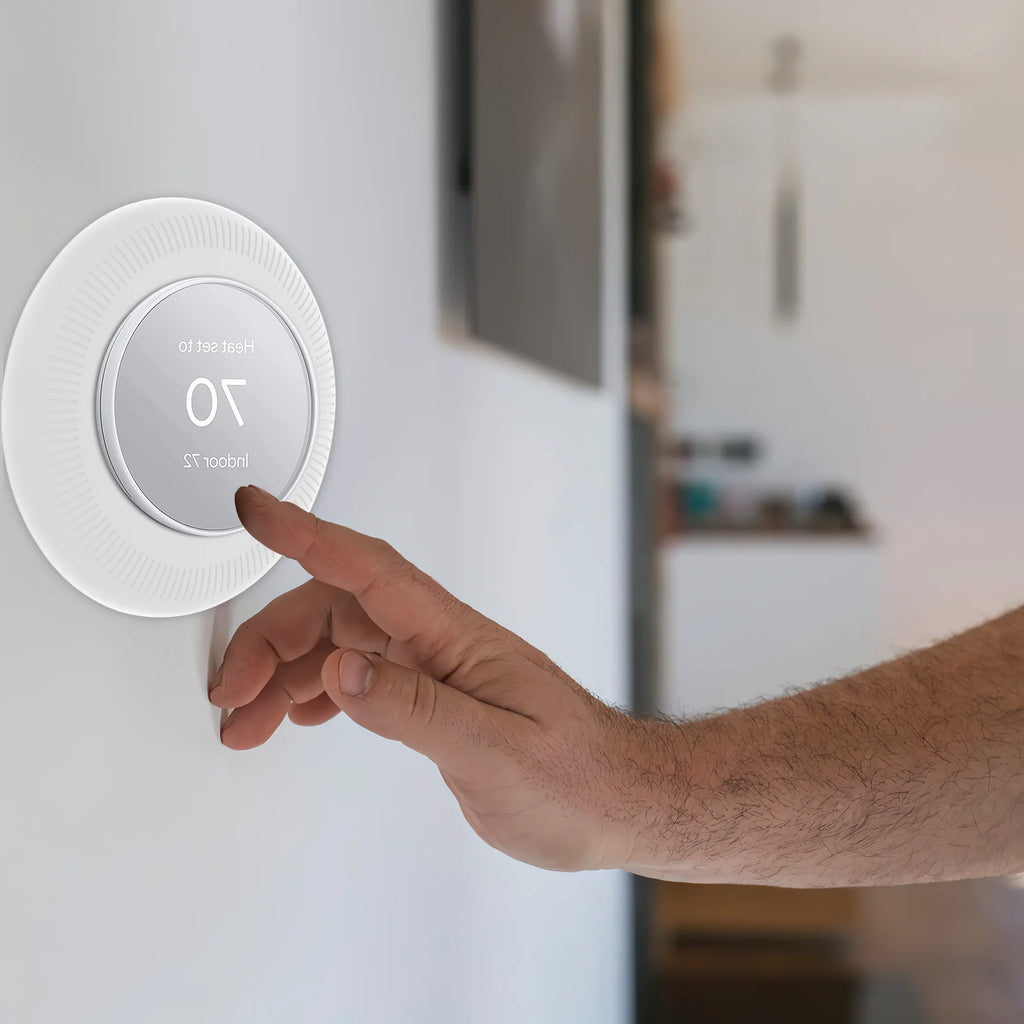 Round Thermostat Cover Plate