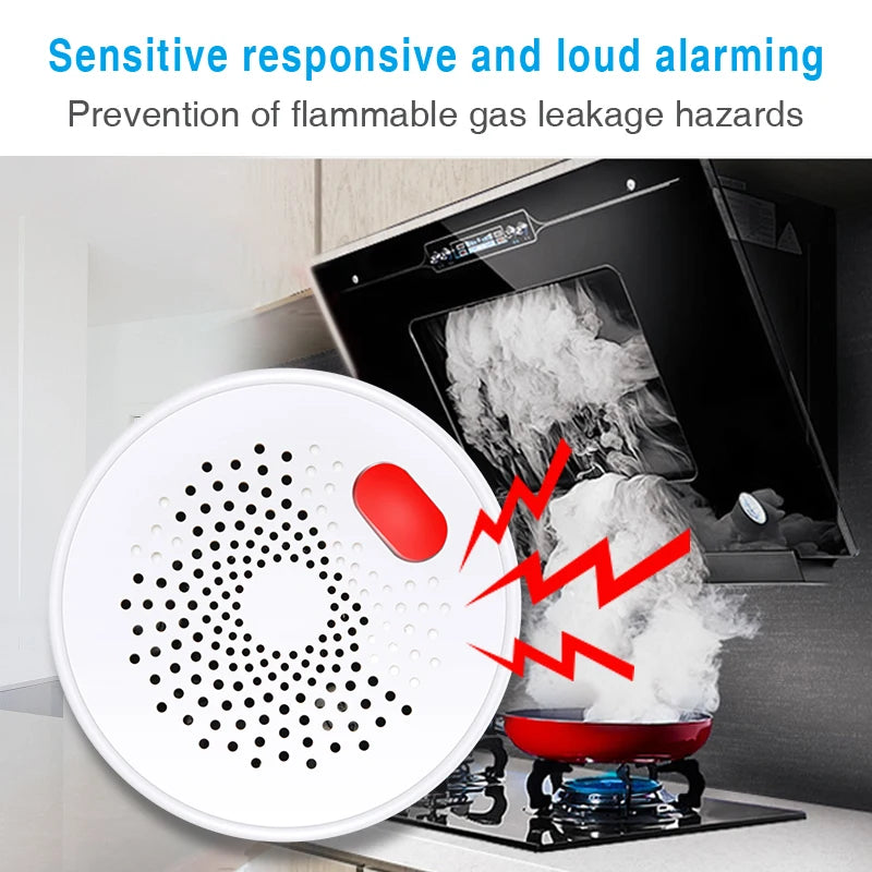 Smart WiFi Natural Gas Leak Sensor