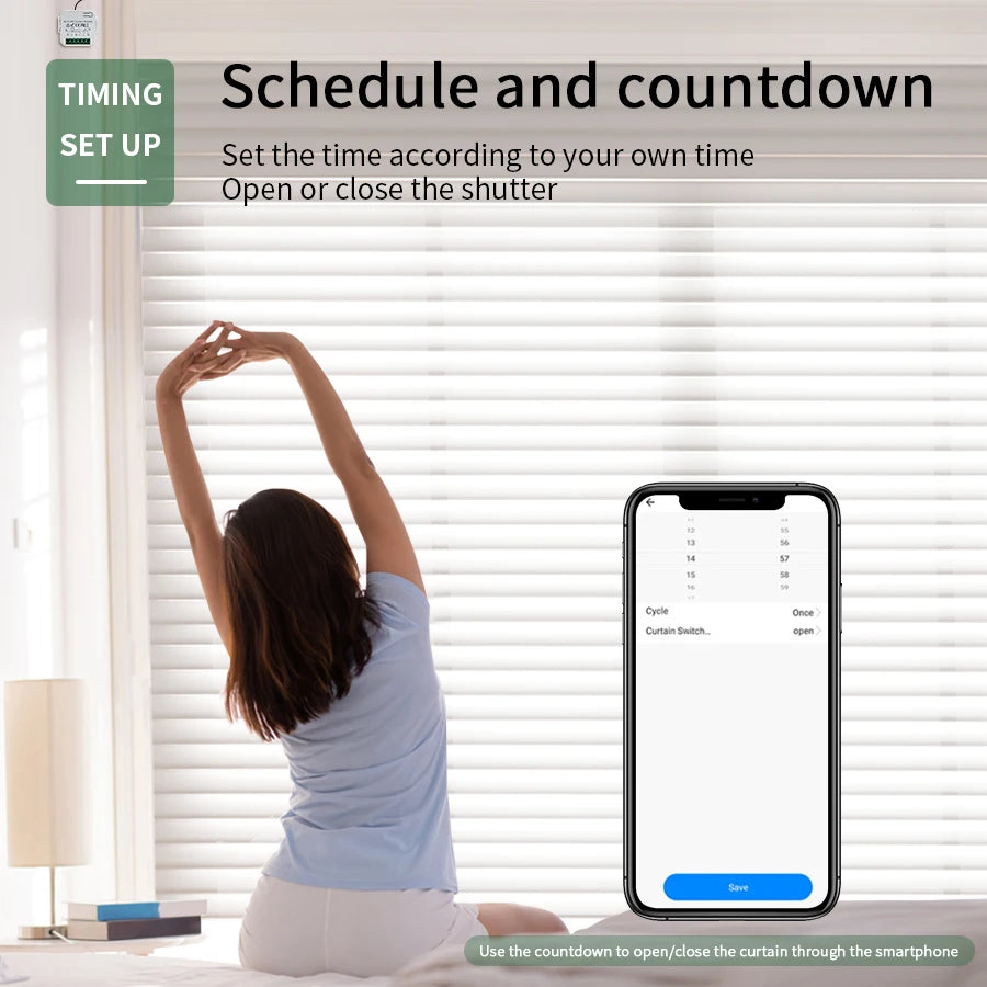 Smart Curtain/Blind Switch Module