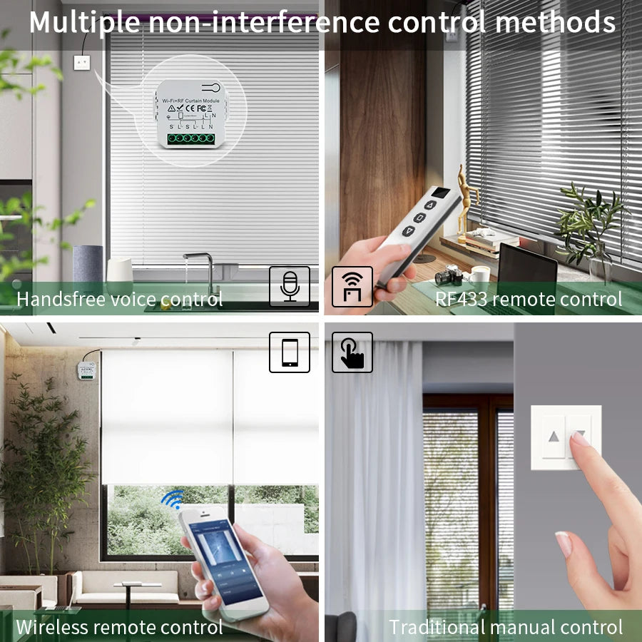 Smart Curtain/Blind Switch Module