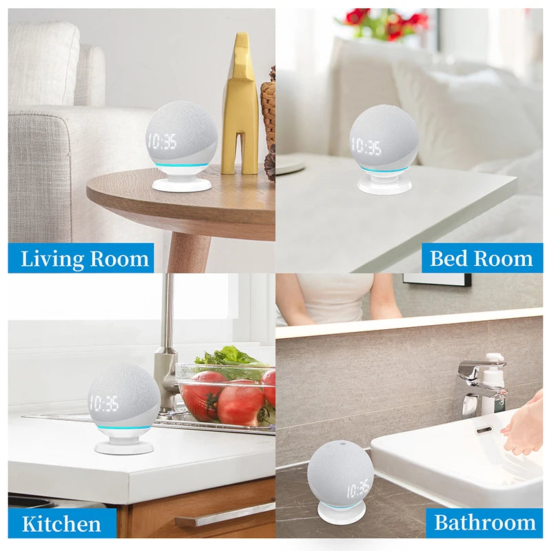 Echo Dot Wall Mount & Desktop Stand (4th & 5th Gen)