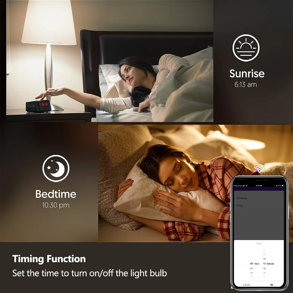 Zigbee Smart RGB LED Bulb (E27, 15W & 18W)