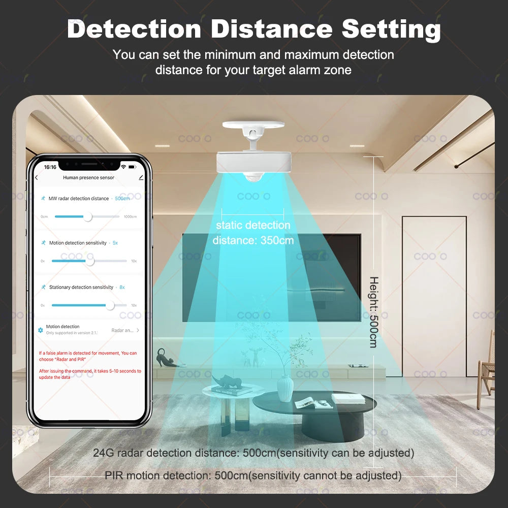 Budget mmWave + PIR Presence Sensor (Tuya/Zigbee2MQTT)
