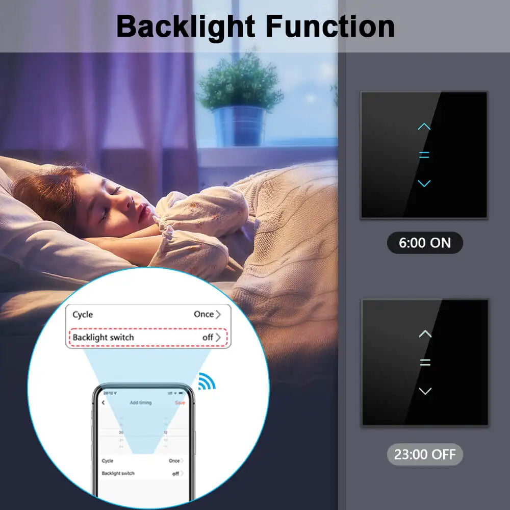 Smart Curtain & Blind Motor Switch