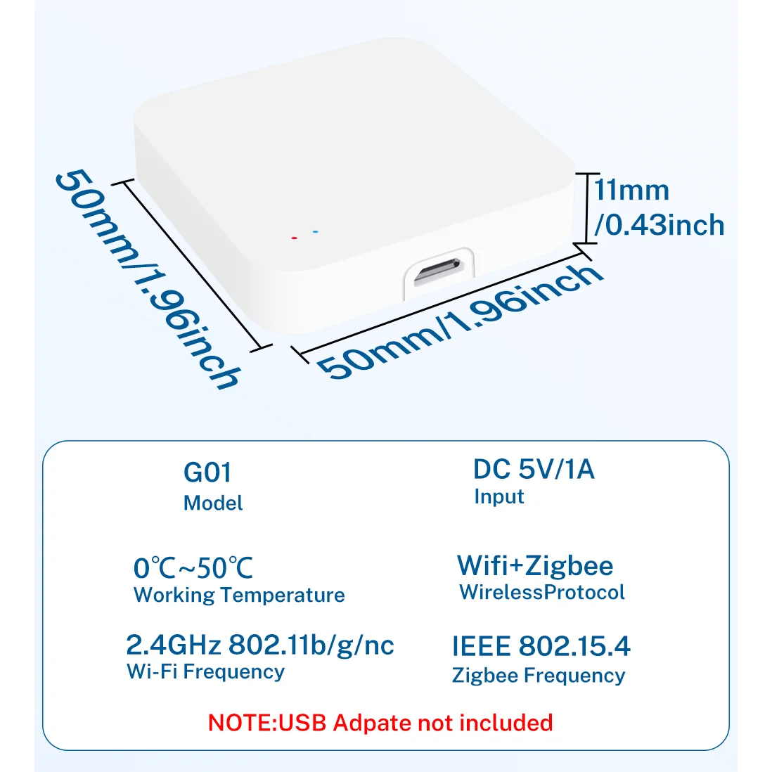 Zigbee 3.0 Gateway Hub