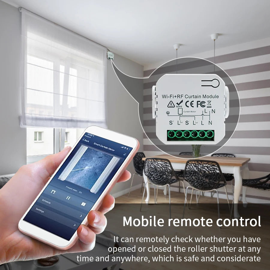 Smart Curtain/Blind Switch Module