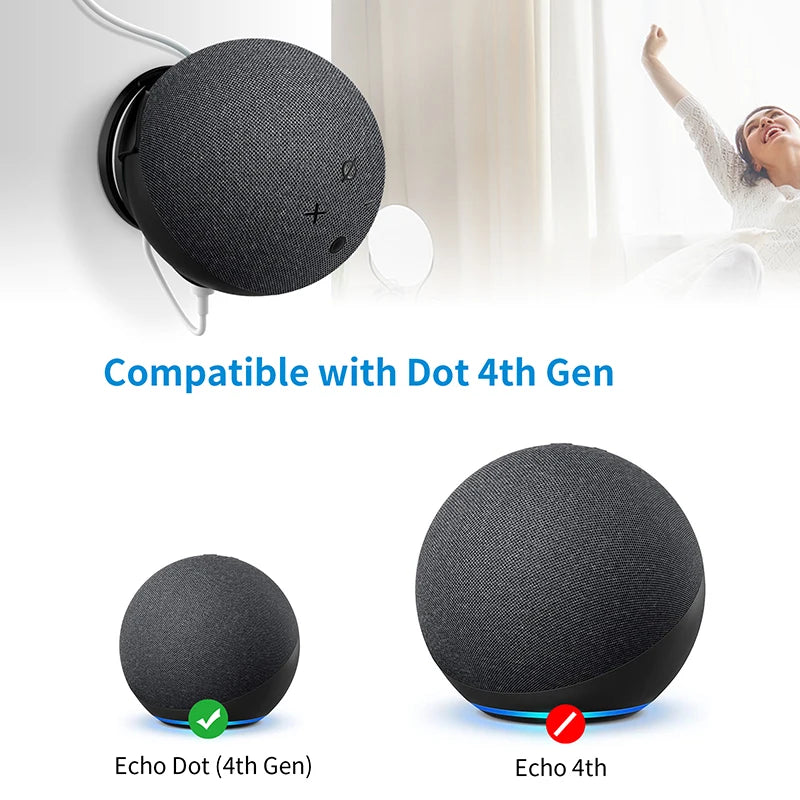 Echo Dot Outlet Wall Mount (4th & 5th Gen)