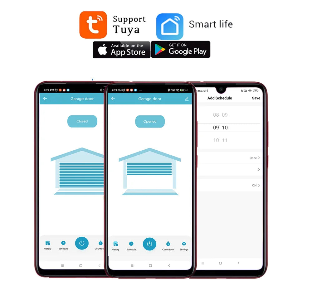 Smart Garage Door Opener Controller