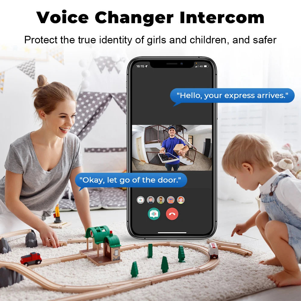 WiFi Video Doorbell with HD Camera