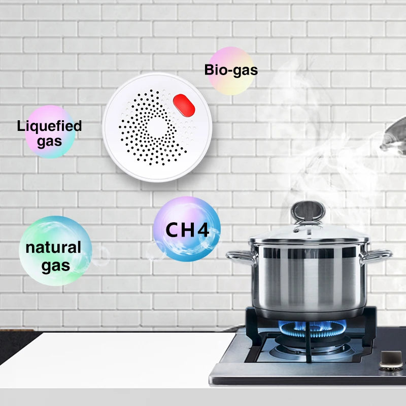 Smart WiFi Natural Gas Leak Sensor