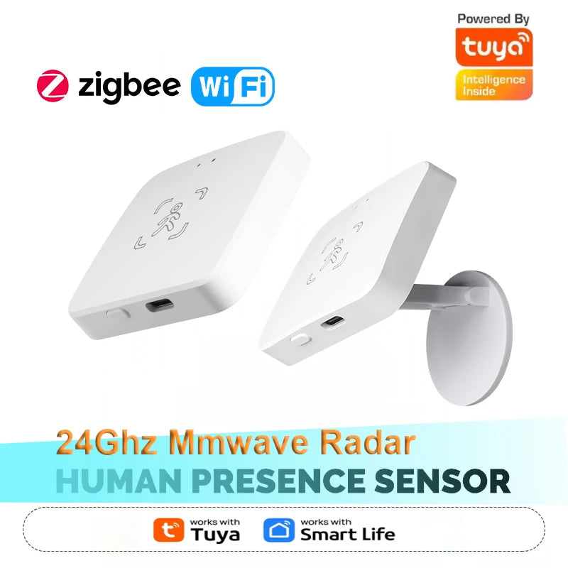 24GHz mmWave Human Presence Sensor (Zigbee/WiFi)