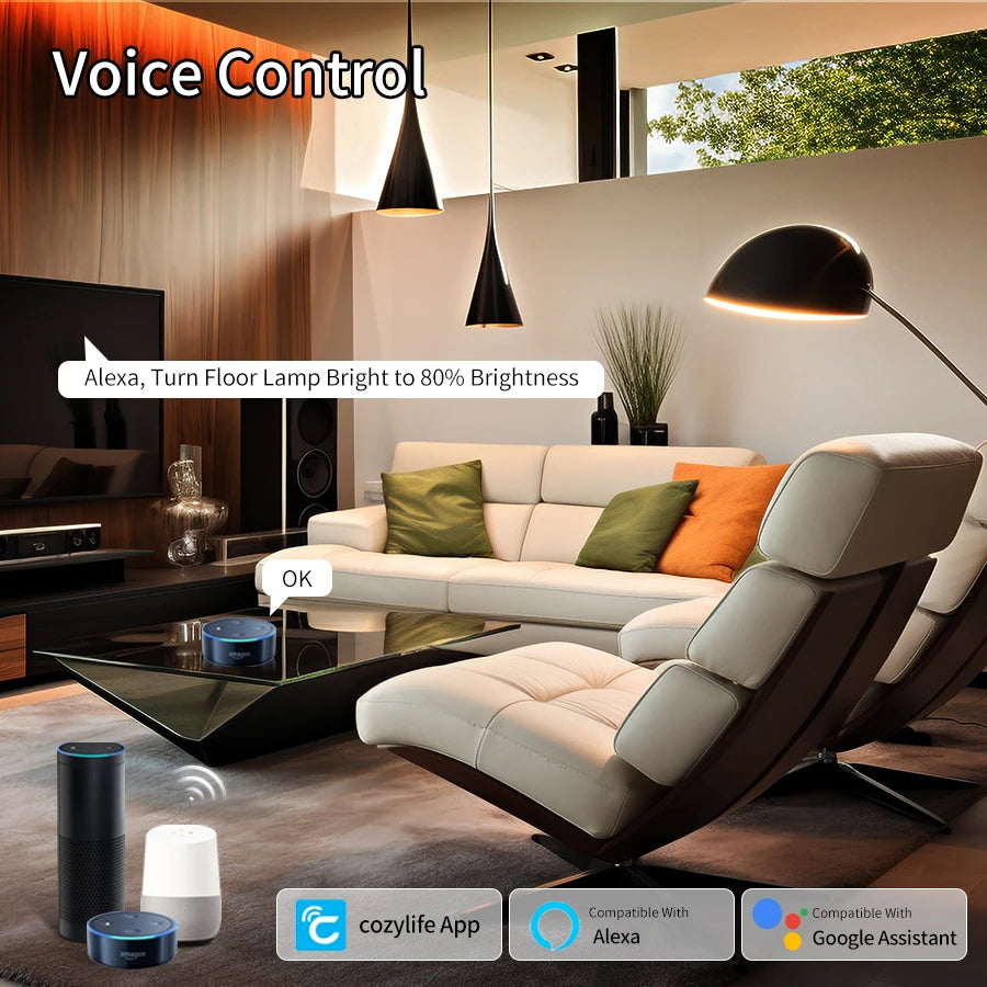 Smart WiFi Dimmable LED Bulb (E27)