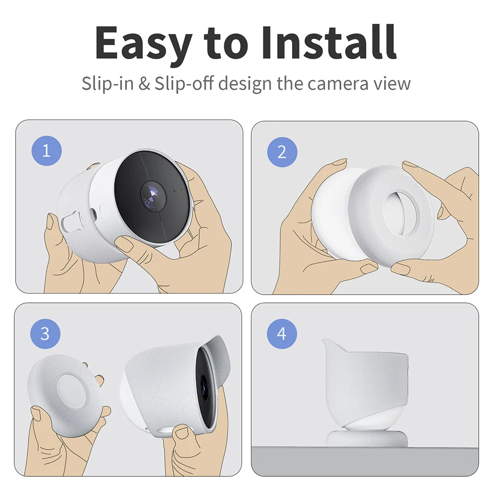 Weatherproof Silicone Cover for Google Nest Cam