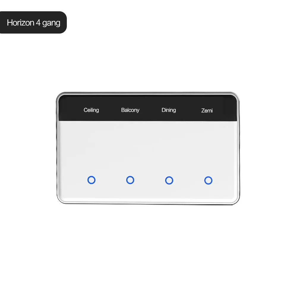 Zigbee Touchscreen Smart Light Switch