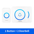 Wireless Doorbell Chime — IP65 Waterproof, 60 Tones