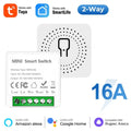 Smart WiFi Wall Switch Module (16A, Works with Alexa & Google Home)
