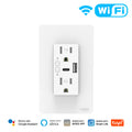 MOES Smart Wall Outlet with USB-C — WiFi, Alexa & Google Home
