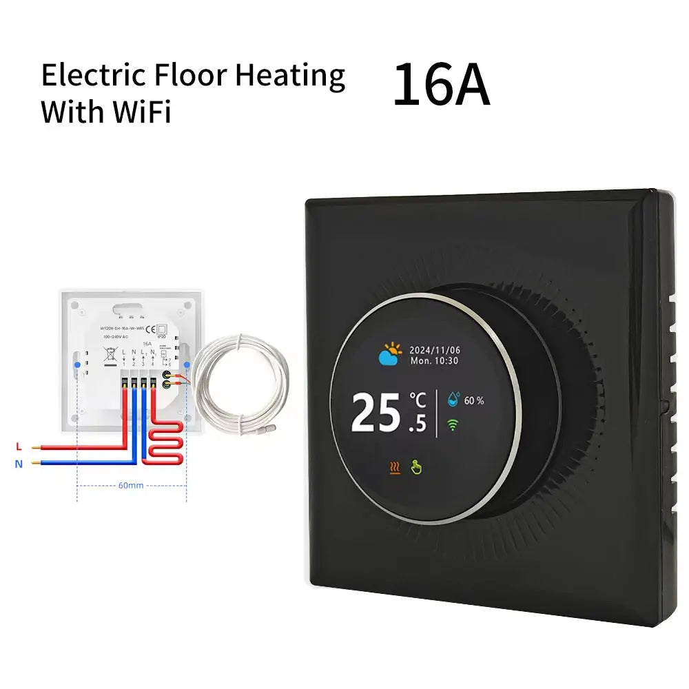 Smart Knob Thermostat — Radiant Floor, Water & Boiler Heating