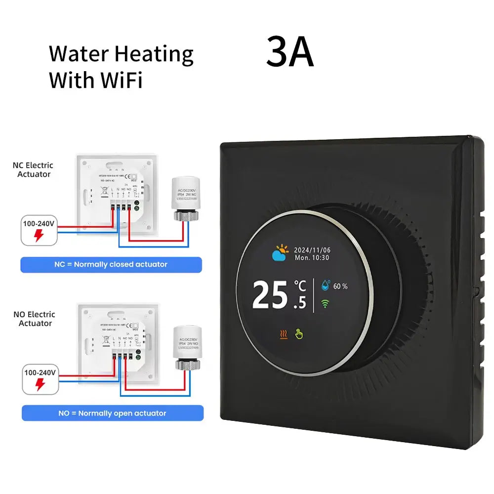 Smart Knob Thermostat — Radiant Floor, Water & Boiler Heating