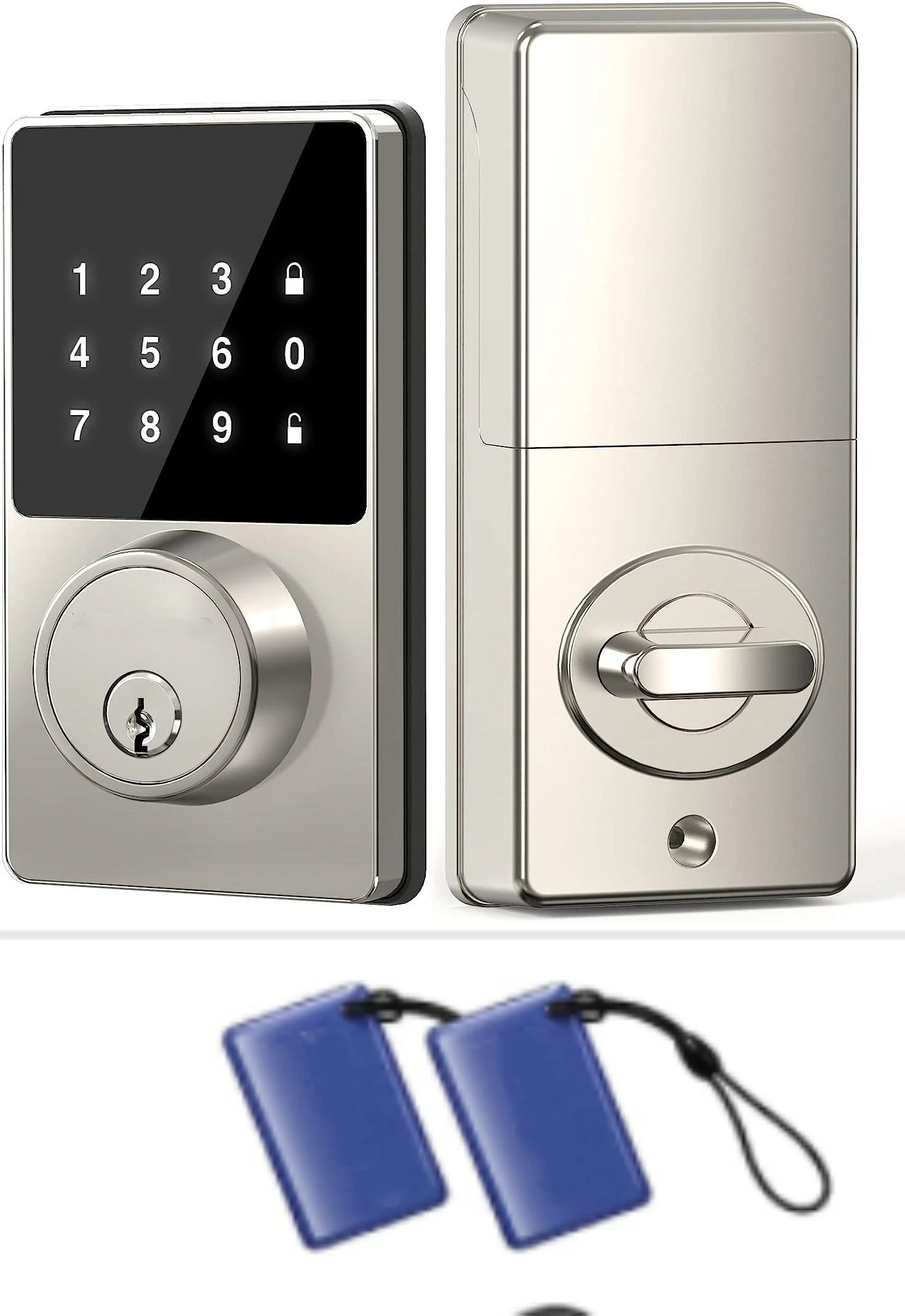 Keyless Entry Door Lock — Touchscreen Keypad, 50 User Codes